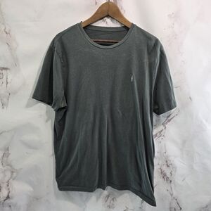 Allsaints T Shirt Mens XL Gray Brace SS Crew Tee Short Sleeve Regular Fit